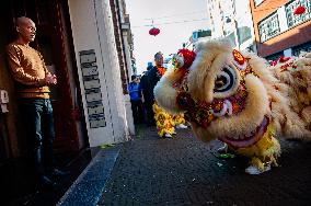 The Chinese New Year Is Celebrated In The Hague.