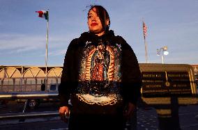 Migrant Deportations Continue Across The Paso Del Norte International Bridge In Ciudad Juárez, Mexico