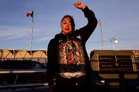 Migrant Deportations Continue Across The Paso Del Norte International Bridge In Ciudad Juárez, Mexico