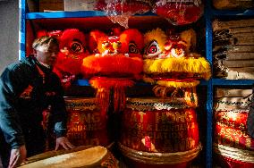 The Chinese New Year Is Celebrated In The Hague.