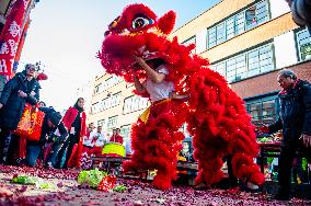 The Chinese New Year Is Celebrated In The Hague.