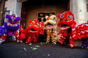 The Chinese New Year Is Celebrated In The Hague.