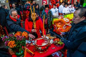 The Chinese New Year Is Celebrated In The Hague.