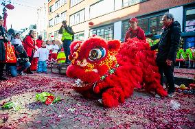 The Chinese New Year Is Celebrated In The Hague.