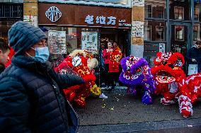 The Chinese New Year Is Celebrated In The Hague.