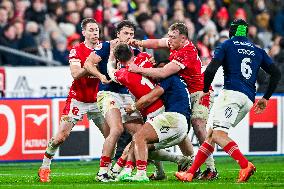 Six Nations Championship rugby match France VS Wales - Paris