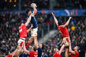 Six Nations Championship rugby match France VS Wales - Paris