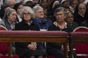 Pope Francis Leads The Vespers - Vatican