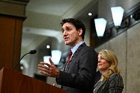 Justin Trudeau speaks after Trump declaration about imposition for Canada - Ottawa