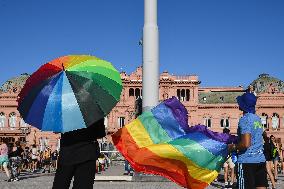 Anti-fascist and Anti-racist Federal Pride March - Buenos Aires