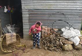 Daily Life In Chatakpur, India