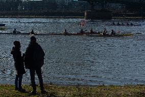 Protesters Paddle For Diversity In Cologne