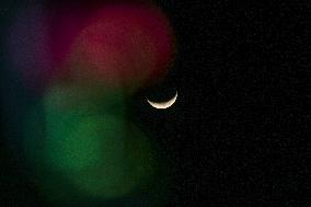 Crescent Moon In Kashmir