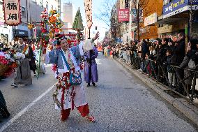 Chinese New Year Parade In Madrid