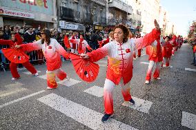 Chinese New Year Parade In Madrid