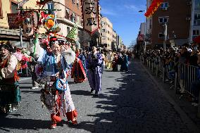 Chinese New Year Parade In Madrid