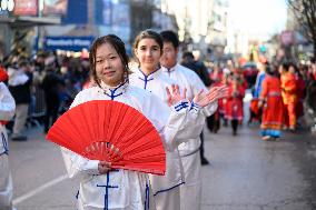 Chinese New Year Parade In Madrid