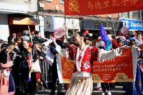 Chinese New Year Parade In Madrid