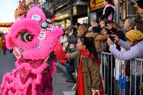 Chinese New Year Parade In Madrid