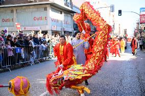 Chinese New Year Parade In Madrid