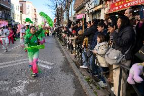 Chinese New Year Parade In Madrid