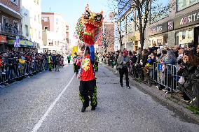 Chinese New Year Parade In Madrid