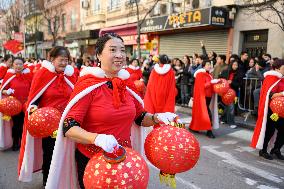 Chinese New Year Parade In Madrid