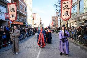 Chinese New Year Parade In Madrid