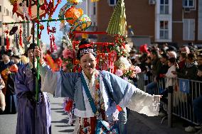 Chinese New Year Parade In Madrid