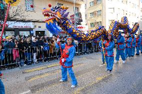 Chinese New Year Parade In Madrid