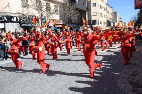 Chinese New Year Parade In Madrid