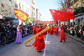 Chinese New Year Parade In Madrid