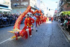 Chinese New Year Parade In Madrid