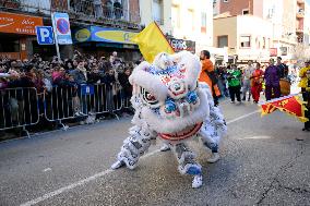 Chinese New Year Parade In Madrid