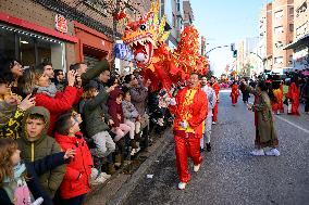 Chinese New Year Parade In Madrid