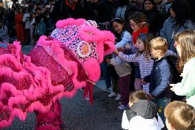 Chinese New Year Parade In Madrid