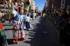 Chinese New Year Parade In Madrid