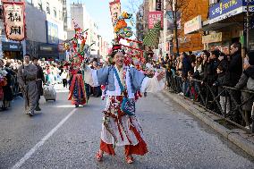 Chinese New Year Parade In Madrid