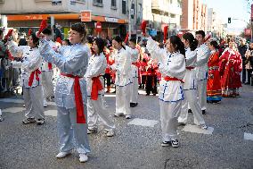 Chinese New Year Parade In Madrid