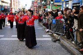 Chinese New Year Parade In Madrid