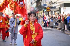 Chinese New Year Parade In Madrid