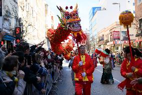 Chinese New Year Parade In Madrid