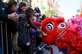 Chinese New Year Parade In Madrid