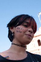 Antifascist And Antiracist Pride March In Plaza De Mayo