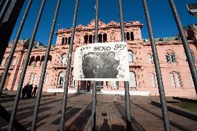 Antifascist And Antiracist Pride March In Plaza De Mayo