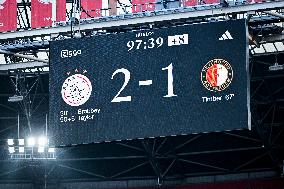 AFC Ajax v Feyenoord Rotterdam - Eredivisie