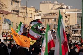 Rally To Support Of Hijab In Tehran, Iran