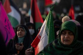 Rally To Support Of Hijab In Tehran, Iran