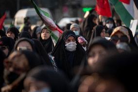 Rally To Support Of Hijab In Tehran, Iran