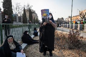 Rally To Support Of Hijab In Tehran, Iran